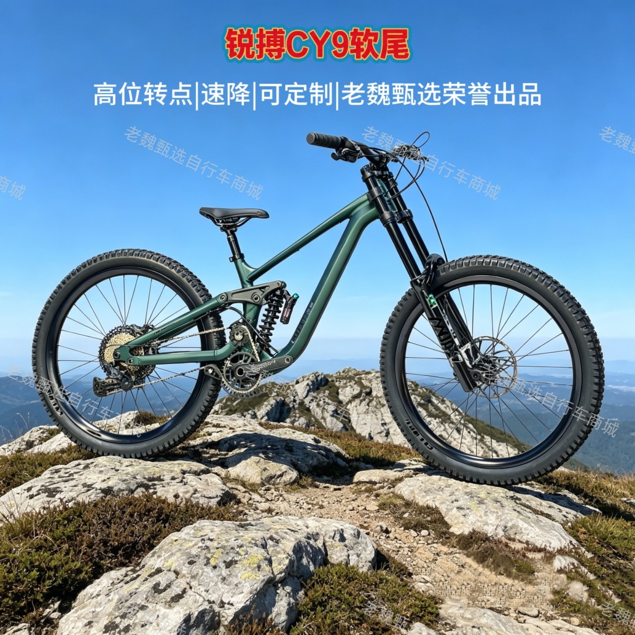 COOYES锐搏CY9/瑞博高位转点速降软尾/FR/AM林道ENDURO软尾山地车