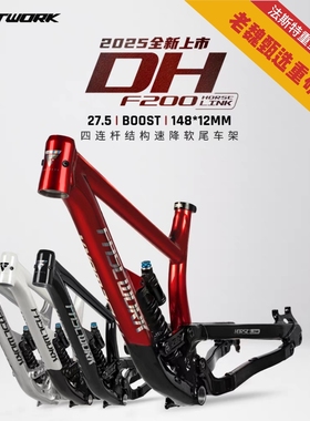 FASTWORK法斯特新款DH车架高强度速降山地车速降车/法斯特f200