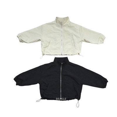 BEAGLE抽绳立领休闲外套！韩国童装代购2026春款男女童中大童外套