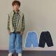 26春中大童百搭直筒裤 HANS侧口袋牛仔裤 QZ韩国童装