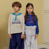 QZ韩国童装 HANS字母薄款 圆领T恤 26春男女童休闲卫衣