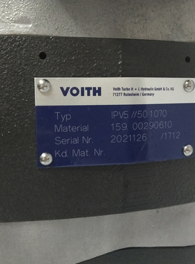 VOITH福伊特液压泵IPV4/IPVP4/IPVS4 13/16/20/25/32-100/151/251