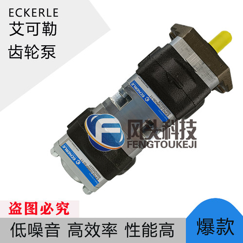 艾可勒齿轮泵EIPH2-008RP30-11+EIPH2-016RK00-11双联伺服油泵