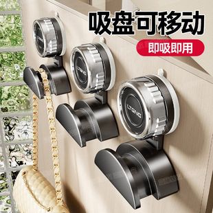 挂架收纳吸盘后置物架挂包架墙上玄关衣服家用入户门免打孔壁挂式