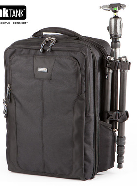 创意坦克thinkTANK创意坦克489大容量双肩相机包400/500/600镜头摄影背包