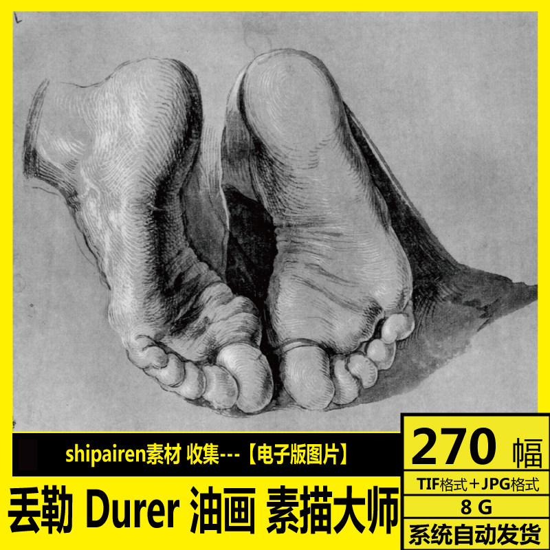 德国 丢勒 durer 高清电子画册 风景油画 大师素描 版画插图素材