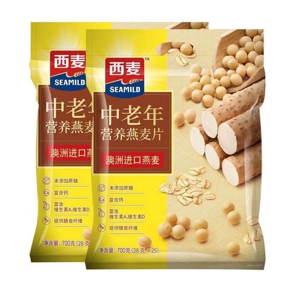 西麦中老年营养燕麦片700g