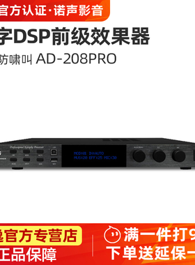 Winner/天逸 AD-208 PRO混响器专业卡拉OK数字防啸叫前级效果器