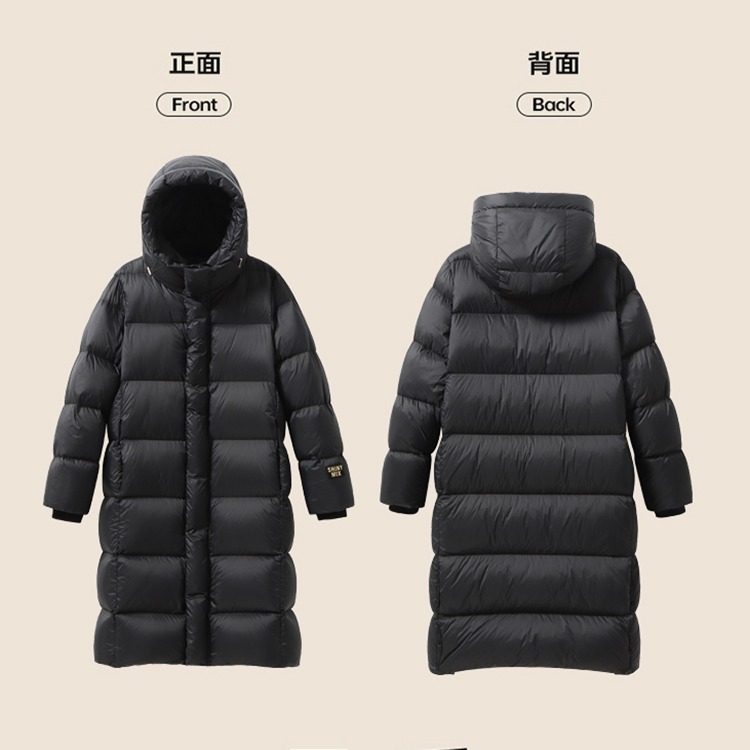 PZ男女士羽绒服2023冬季新品时尚潮流连帽90白鸭绒羽绒服高性价比高么？
