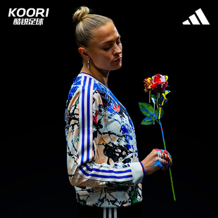 酷锐阿迪达斯2026曼联x SR石玫瑰乐队联名休闲文化长袖球衣KC4442