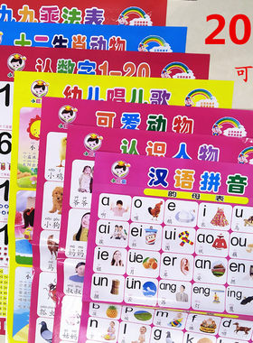 7-50张学习挂图幼儿早教