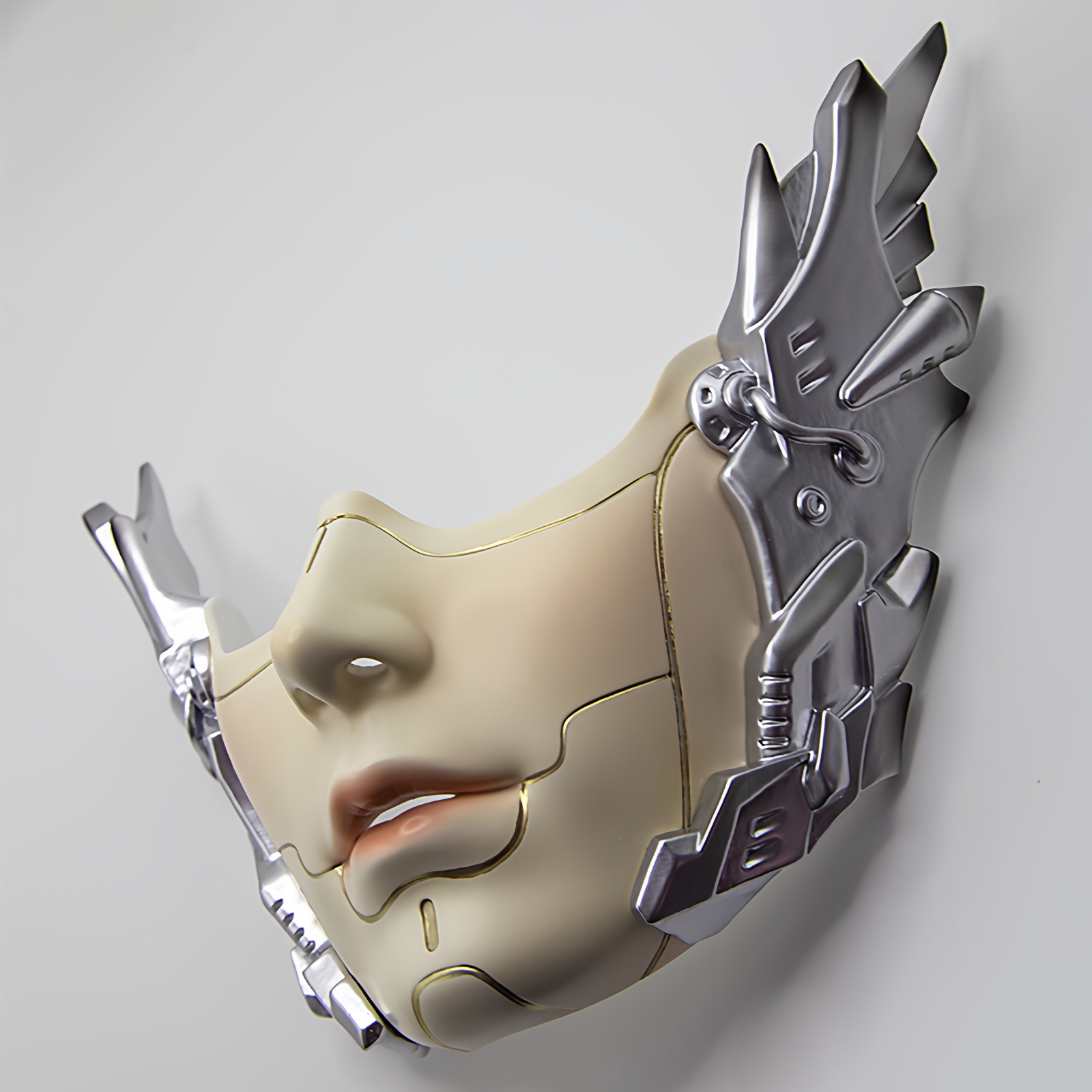 福利版下半脸面具中式国风舞会