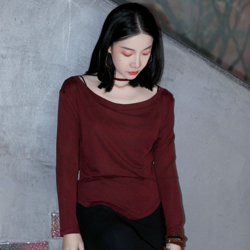 纪小白原创长袖宽松速干通勤上衣