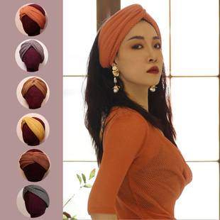 cherrydancer纪小白手工编织发带舞蹈搭配运动日常通用时尚 百搭新