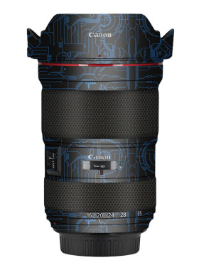 漫步驴适用于佳能EF16-35 f2.8L III保护贴膜1635三代贴纸彩色3M