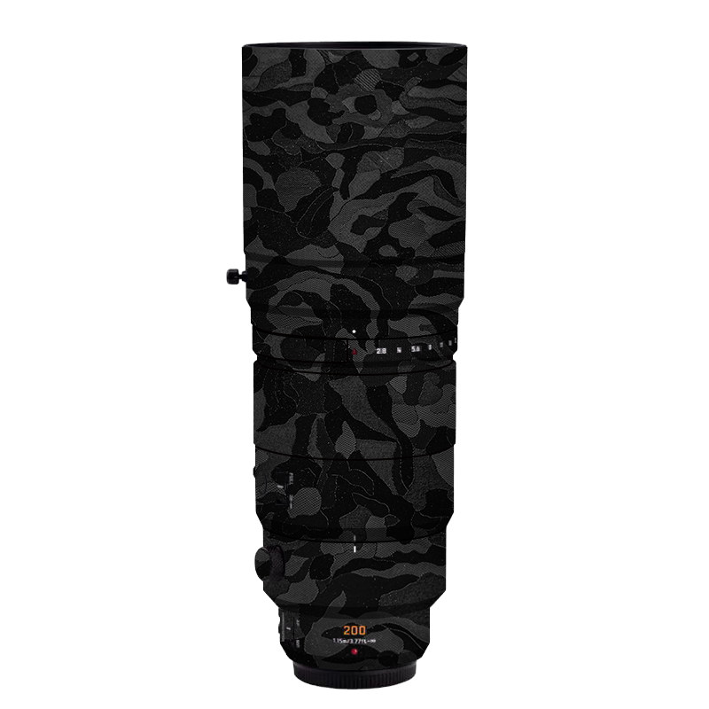 漫步驴适用于松下G 200F2.8镜头全包保护膜panasonic多彩贴纸贴皮