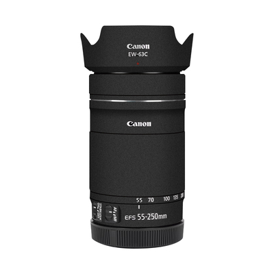 漫步驴适用于佳能EF-S55-250f4-5.6ISSTM三代镜头改色保护膜贴纸