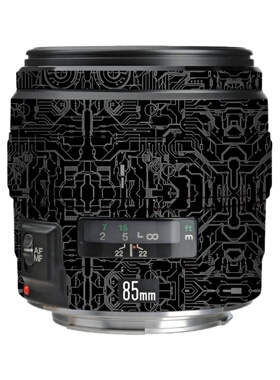 漫步驴适用于佳能EF85mmf1.8L镜头无痕背胶保护贴膜贴纸85F1.8