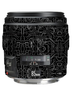 漫步驴适用于佳能EF85mmf1.8L镜头无痕背胶保护贴膜贴纸85F1.8