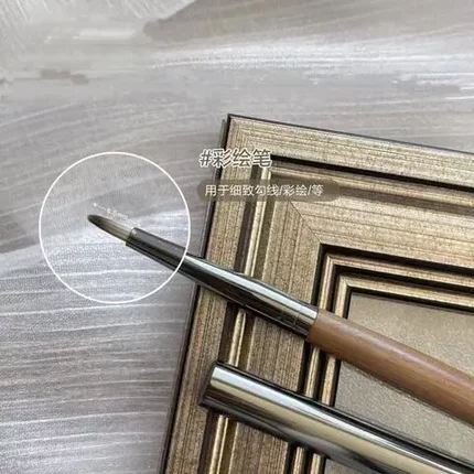 全套美甲工具笔刷花校长神笔晕染同款彩绘胡桃木拉线渐变高端专业
