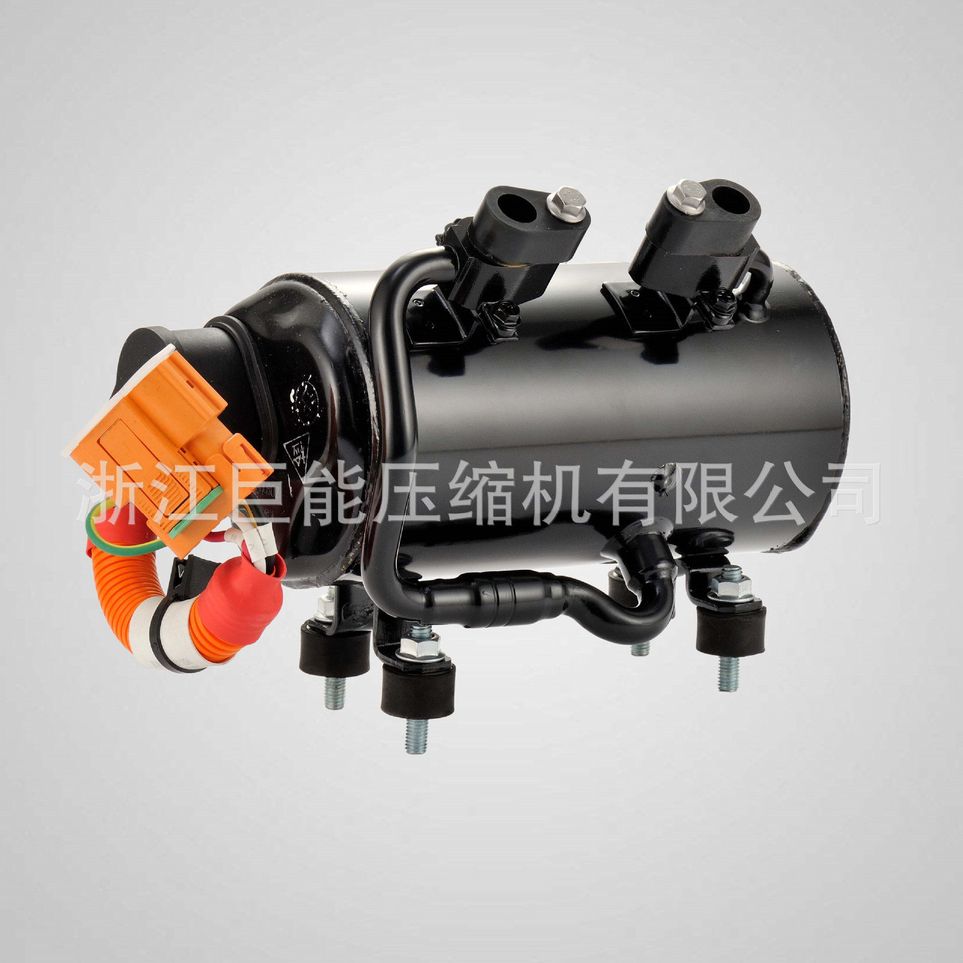 排量18cc/rev转子式压缩机 全封闭型直流变频电动压缩机r1234yf