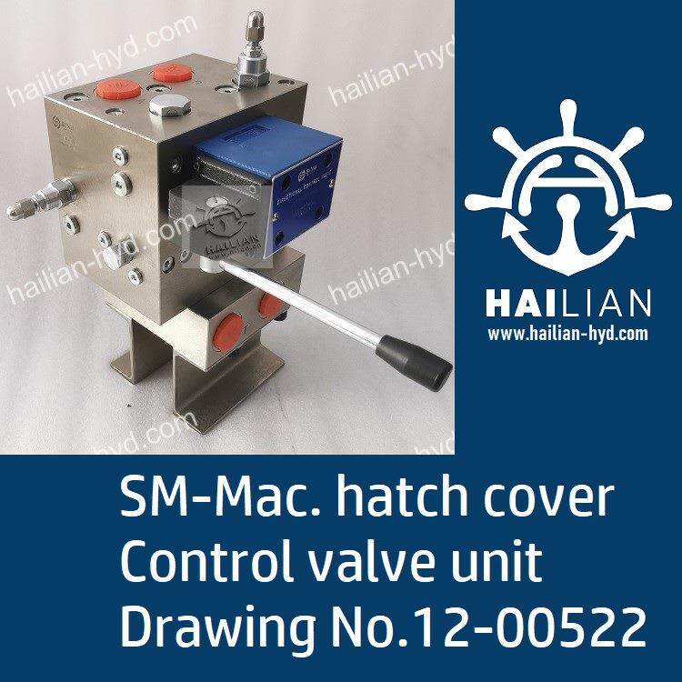 Drawing N.12-00522 Macgregor舱口盖控制阀组