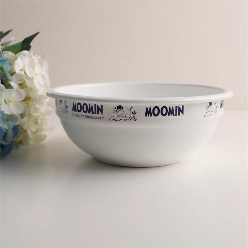 印象搪瓷 芬兰muurla姆明沙拉碗moomin复古加厚汤碗珐琅料理面碗,餐饮具,碗,淘宝优惠券,粉丝福利购,淘宝优惠卷