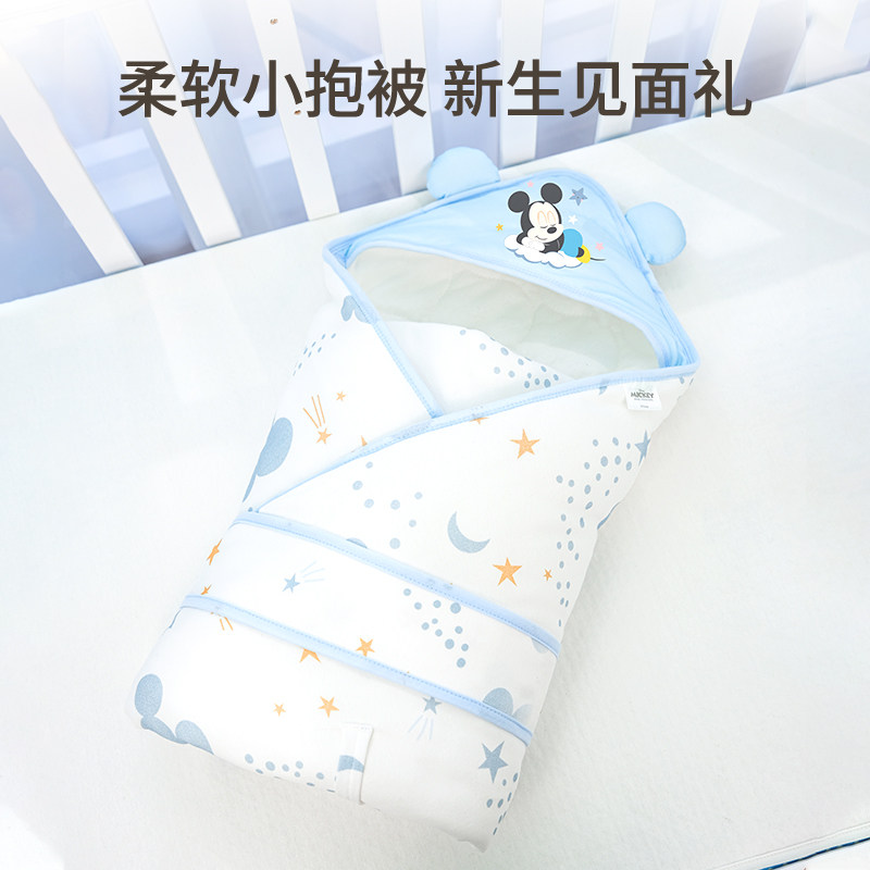 迪士尼新生婴儿抱被初生包被纯棉春夏秋冬四季包单小宝宝加厚盖被,婴童用品,婴童抱被/抱毯,淘宝优惠券,粉丝福利购,淘宝优惠卷