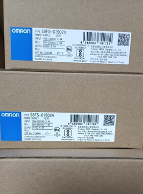 欧姆龙   电源导轨式开关电源  S8FS-G15024CD