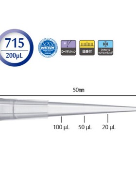 WATSON深江化成 121-715CLS 移液器吸头