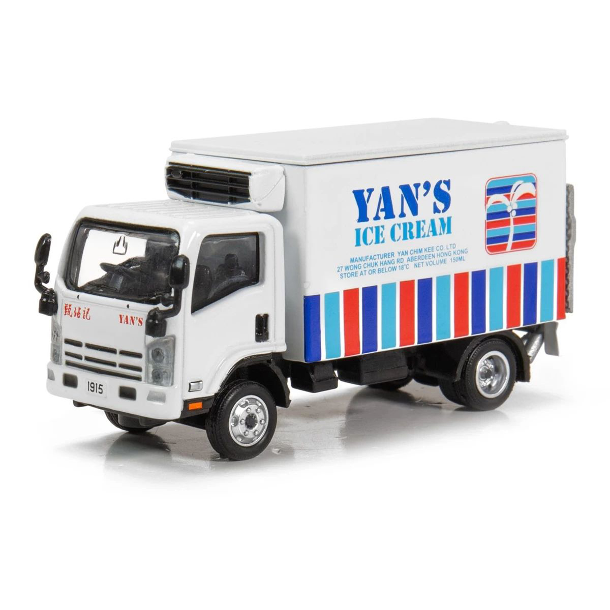 TINY微影 城市 五十铃N系列2006甄沾记 1/76合金汽车模型玩具摆件