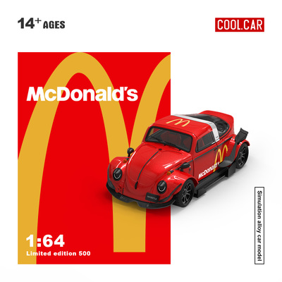CoolCar麦当劳联名汽车模型摆件
