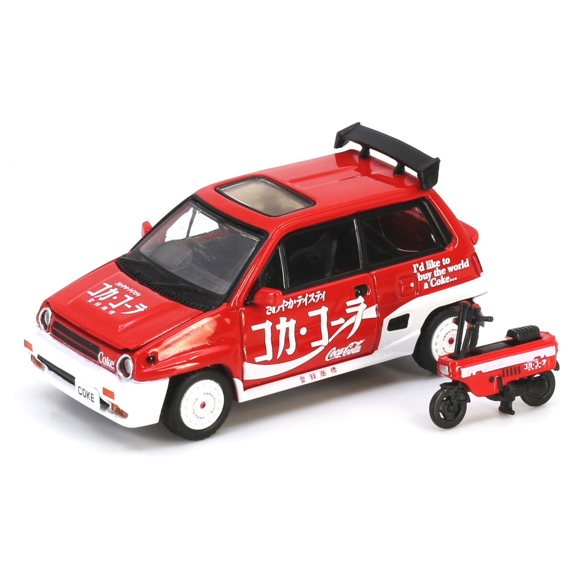 INNO64 x TINY 1/64 DIECAST- HONDA CITY TURBO II