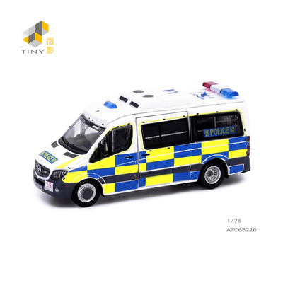 TINY微影 172 奔驰Sprinter Facelift 警察交通部(窗网) (AM7521)