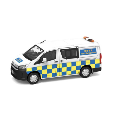 TINY微影 城市#164 丰田 Hiace H300 道路管理 1/64合金汽车模型