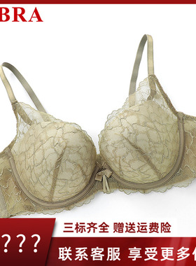 安莉芳旗下E-BRA蕾丝立体掌托杯女士内衣小胸聚拢上托文胸KB00278
