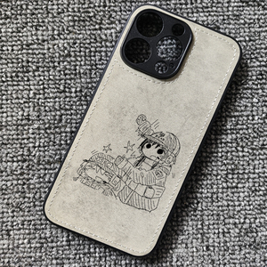 少女终末旅行千户周边布纹手机壳适用iphone16promax苹果17pro华为mate60pro小米15一加13红米k80至尊iqoo13