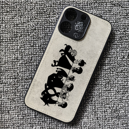 物语系列阿良良木历忍野忍Q版布纹手机壳适用iphone17苹果15华为mate60荣耀200小米14红米K80一加13ACE3VIVO