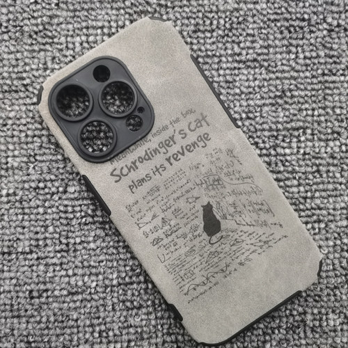 薛定谔的猫理科公式周边手机壳适用于iphone16PRO苹果小米14三星S24U红米k70华为p50荣耀VIVOX90OPPONOVA11