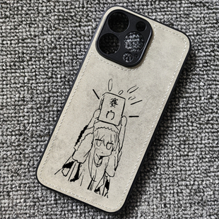 白圣女与黑牧师周边塞西莉亚布纹手机壳适用iphone16苹果15华为P60小米14红米K70iqoo13一加ACE3OPPOVIVOx200