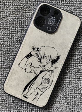 家庭教师狱寺隼人动漫布纹手机壳适用iphone17苹果16华为mate70小米17红米K90一加13iqoo15荣耀400oppfindx7