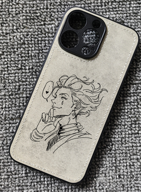 全职猎人西索周边周边布纹手机壳适用iphone16promax苹果15华为P60小米14红米K70Eiqooneo8一加ACE3IQOO12