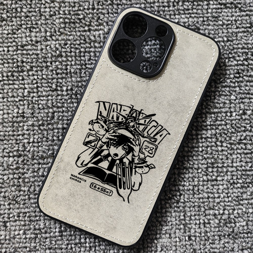 JOJO纳兰迦小飞机黄金之风周边布纹手机壳适用iphone16苹果15华为NOVA14荣耀400小米14红米K80一加ace5iqoo9