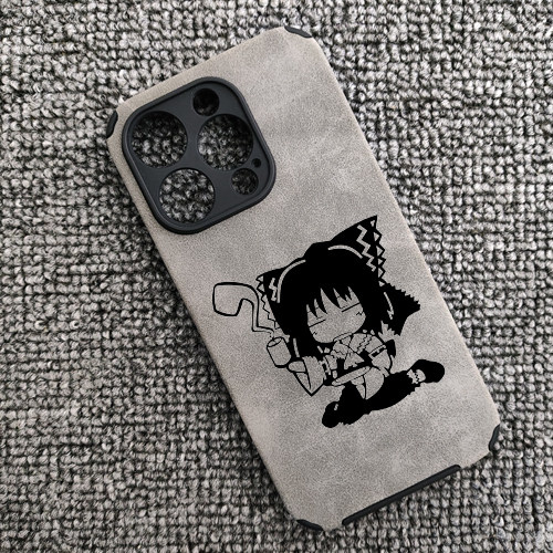 东方project博丽灵梦周边手机壳适用于iphone15PRO苹果小米14三星S24红米K70华为nova12U荣耀200VIVOIQOONEO5
