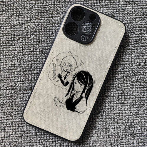 赛博朋克游戏酒保行动城市之夜布纹手机壳适用iphone16苹果15华为P70荣耀90小米14红米K80一加ace3profindx8