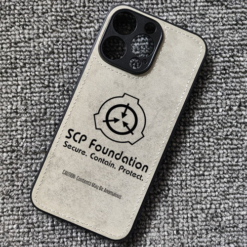 scp基金会周边布纹手机壳适用iphone16proMAX苹果15华为MATE60小米14红米K70iqooneo9一加ACE3IQOO12