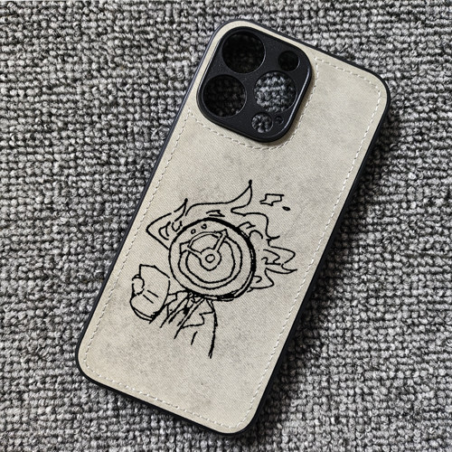 边狱巴士动漫游戏周边布纹手机壳适用iphone17苹果16华为mate60p70荣耀300小米14红米K80一加13ace5oppovivo