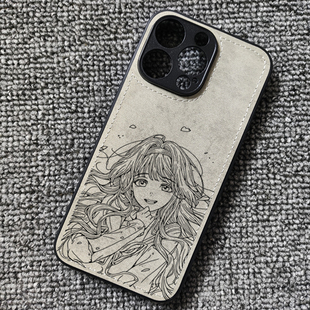 薰香花朵凛然绽放周边布纹手机壳适用iphone17promax苹果16华为NOVA14荣耀400小米15一加13红米k80vivox90