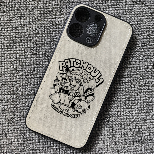 东方Project帕秋莉帕琪动漫周边布纹手机壳适用iphone16pro苹果15华为mate60小米14红米K70至尊iqooneo5OPPO