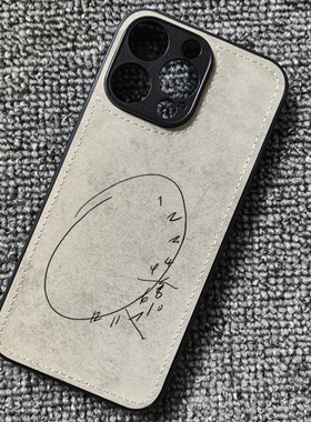 汉尼拔Hannibal Lector Clock时钟纹手机壳适用iphone16p苹果15华为P60小米14红米K70E至尊iqooneo8一加ACE3